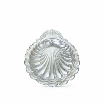 Centrotavola conchiglia in silver plated