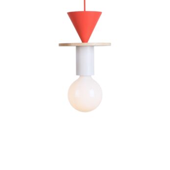 Junit' series ceiling lamp model 'Record', by Schneid Studio