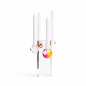 Crystal candelabra 'Drops' series, design Fundamental Berlin
