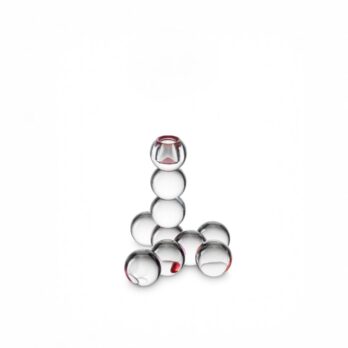 Candeliere in cristallo serie 'Drops', design Fundamental Berlin