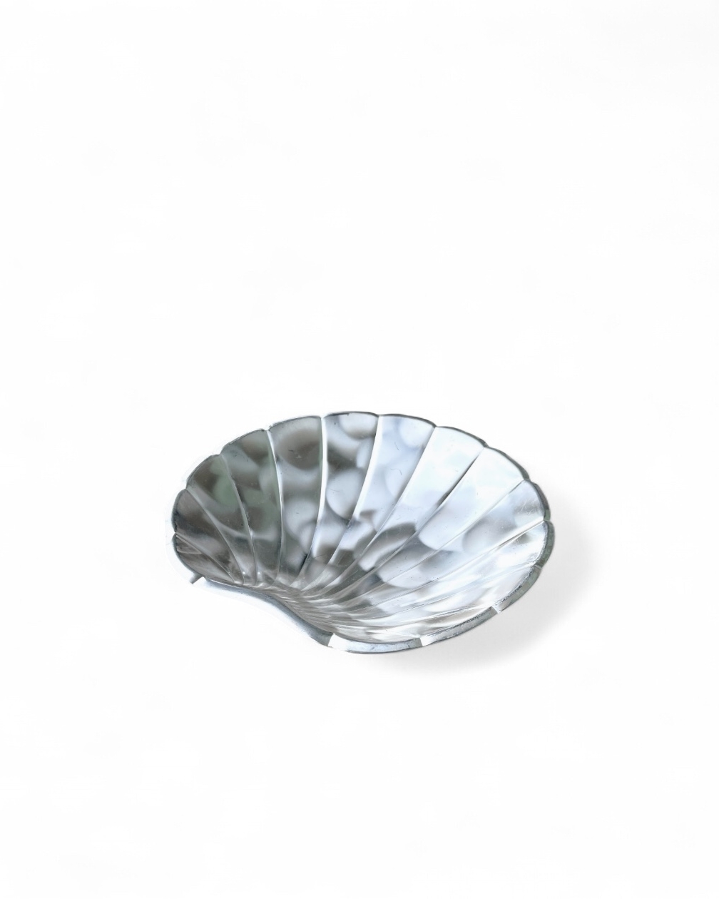 Centrotavola conchiglia in silver plated Bmf senza etichetta