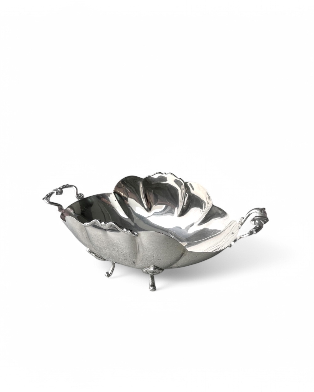Algema silver-plated vintage centrepiece