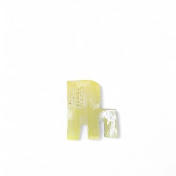 Oggetto decorativo/sottobicchiere 'DESIGN STAGING' giallo