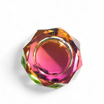 Ciotola grande in cristallo serie 'Rainbow', design Fundamental Berlin