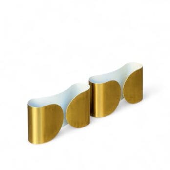 Coppia di lampade da parete 'Foglio', design Tobia Scarpa per Flos, anni '70