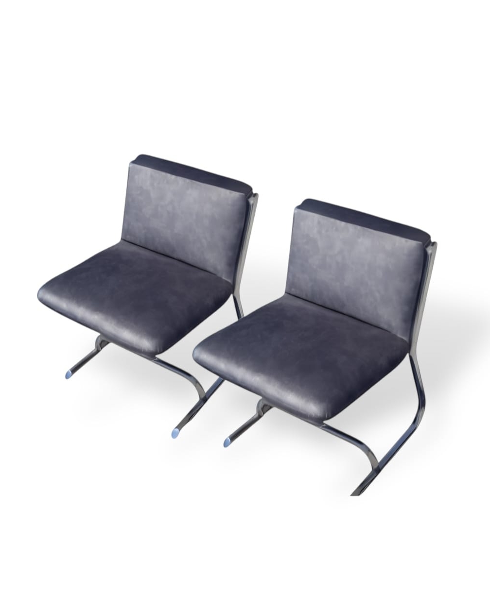 Coppia di sedie ‘Clematis’, produzione DID (Dado Industrial Design), anni ’70