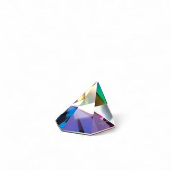 Crystal paperweight 'Rainbow' series, design Fundamental Berlin