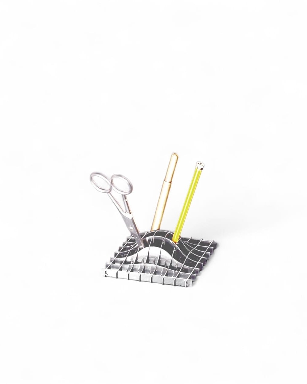 Gravity' series steel pen holder, design Fundamental Berlin