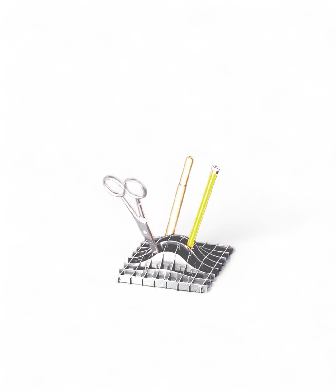 Gravity' series steel pen holder, design Fundamental Berlin