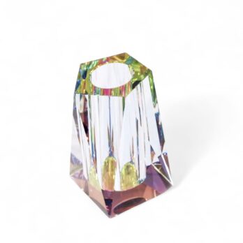 Vaso grande in cristallo serie 'Rainbow', design Fundamental Berlin