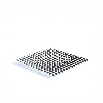 Black/white tray series 'Gravity', design Fundamental Berlin