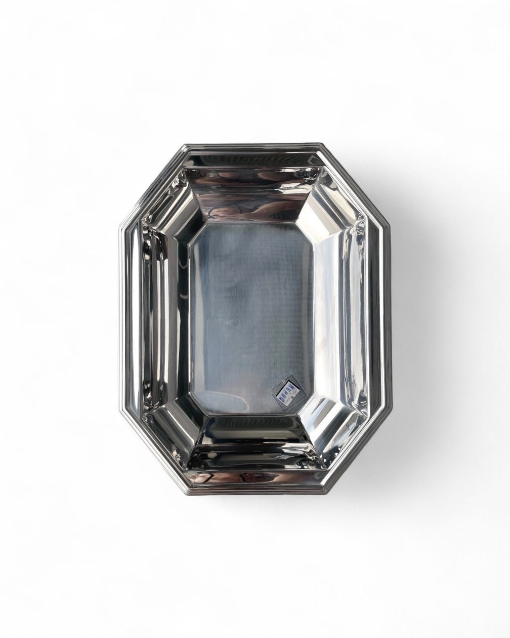 Ciotola ottagonale vintage Mepra in acciaio inox 18/10