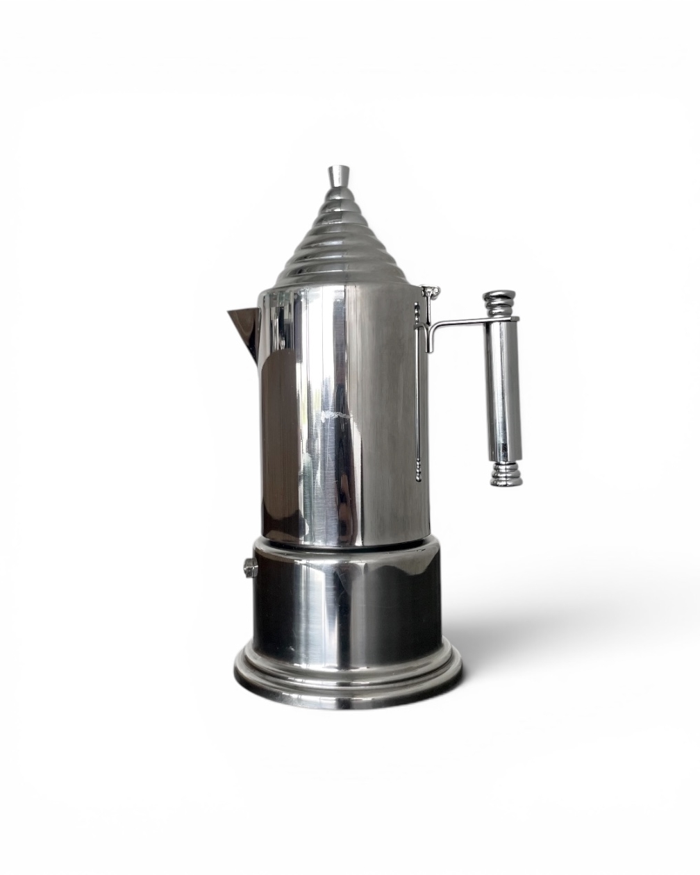 Vintage AMC Classic A stainless steel coffee maker, 6 cups, 1980s